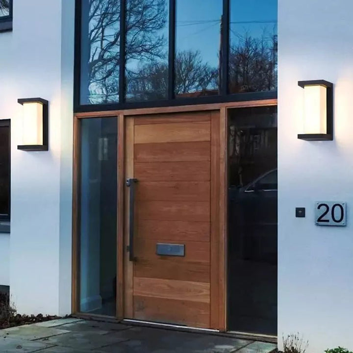 Eclairage Extérieur Maison Moderne | VisionLumière - Designix Applique murale extérieur Blanc Chaud