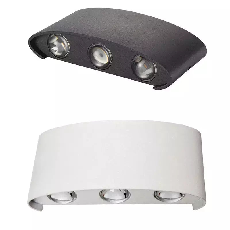 Eclairage Extérieur Mural Terrasse | Lumina - Designix Applique murale extérieur Blanc | 4W Blanc Chaud