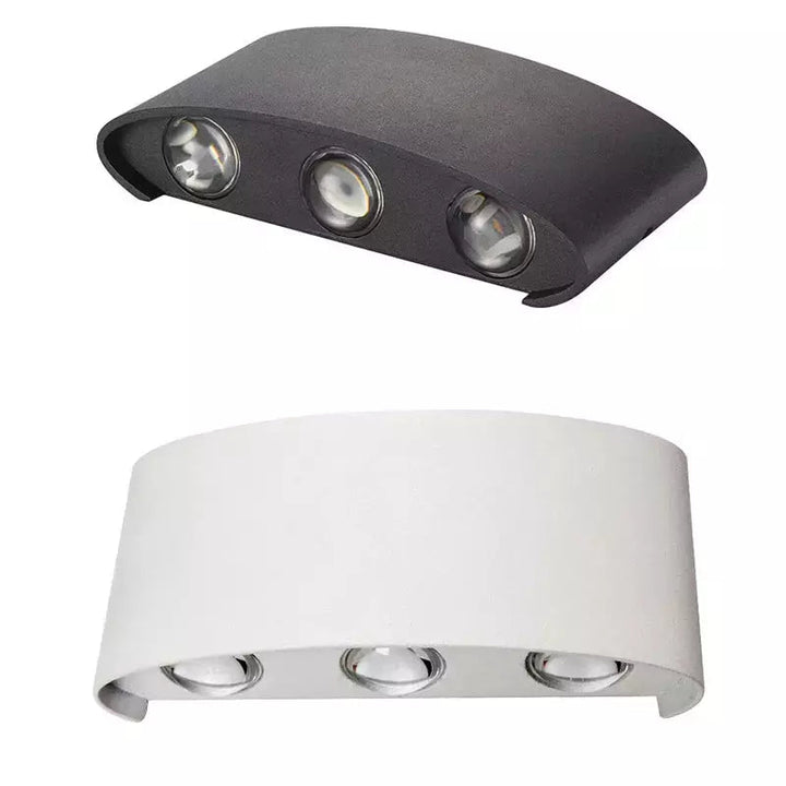 Eclairage Extérieur Mural Terrasse | Lumina - Designix Applique murale extérieur Blanc | 4W Blanc Chaud