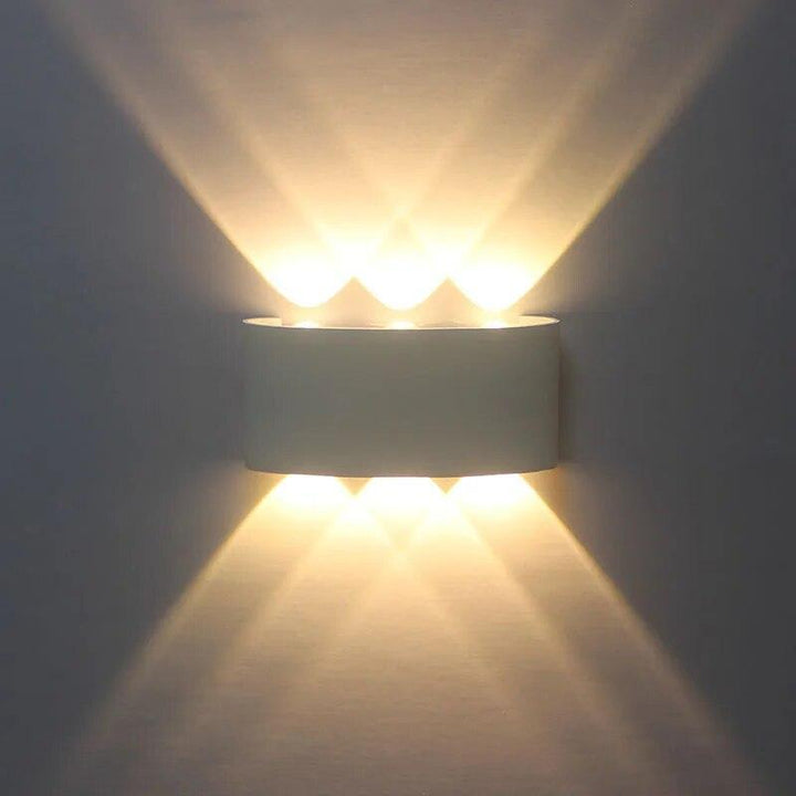 Eclairage Extérieur Mural Terrasse | Lumina - Designix Applique murale extérieur Blanc | 4W Blanc Chaud