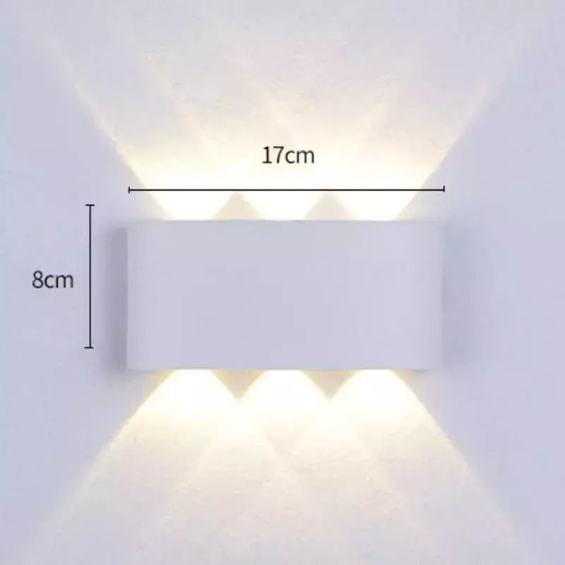 Eclairage Extérieur Mural Terrasse | Lumina - Designix Applique murale extérieur Blanc | 6W Blanc Chaud