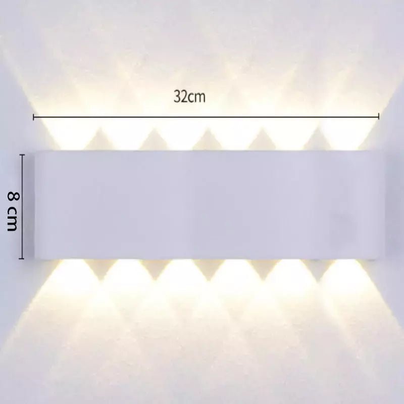 Eclairage Extérieur Mural Terrasse | Lumina - Designix Applique murale extérieur Blanc | 8W Blanc Chaud