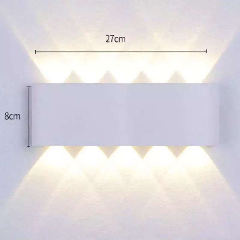 Eclairage Extérieur Mural Terrasse | Lumina - Designix Applique murale extérieur Blanc | 8W Blanc Chaud