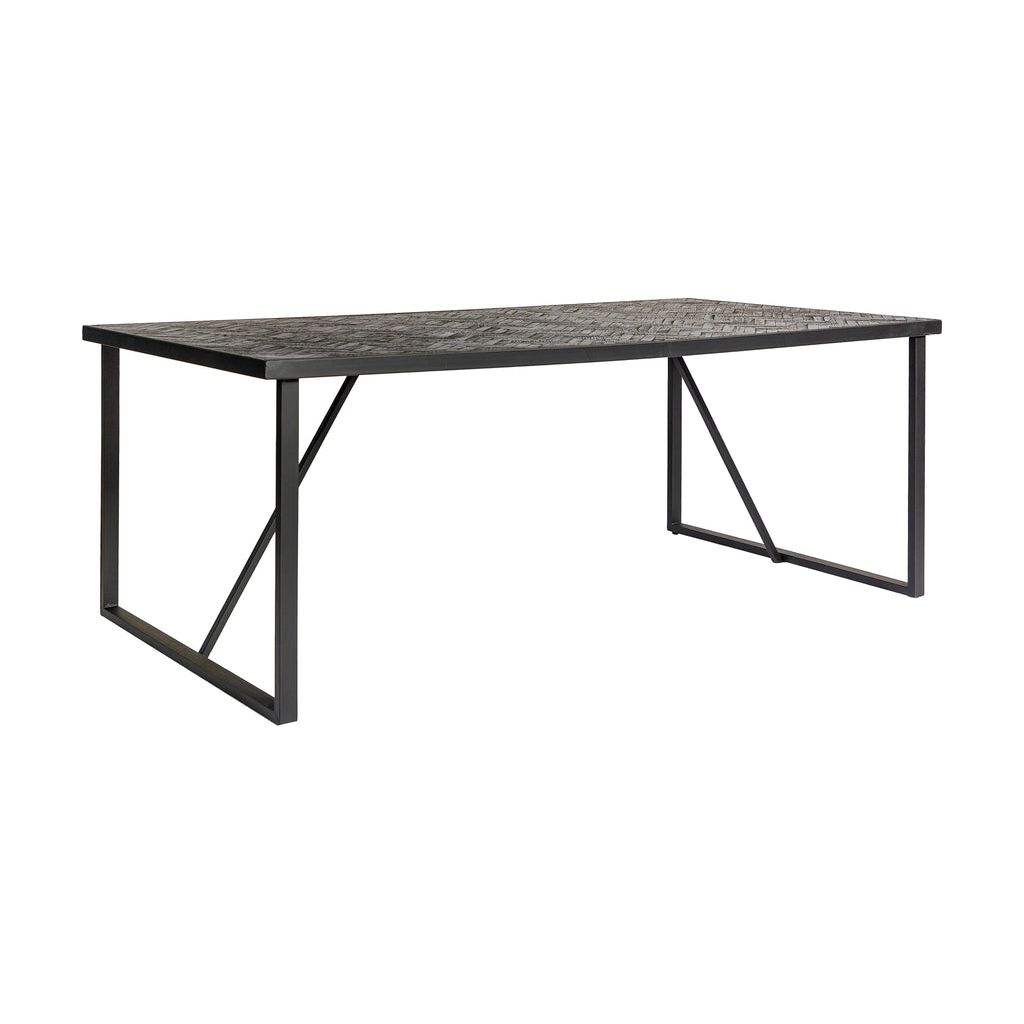 Table à manger, 160x90, noir B340 | Designix -     - https://designix.fr/