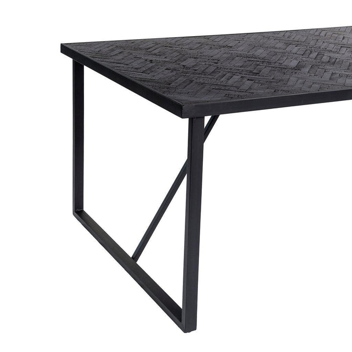 Table à manger, 160x90, noir B340 | Designix -     - https://designix.fr/