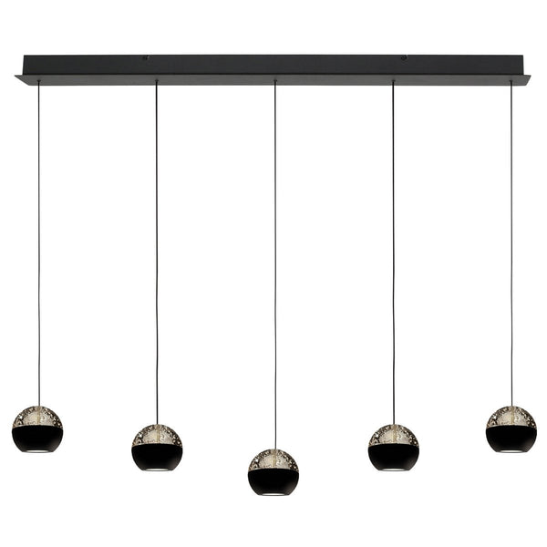 Suspension luminaire Belluno noir