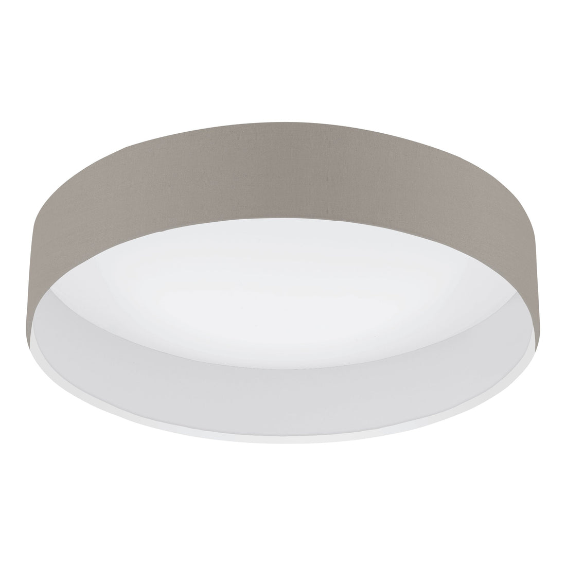 Plafonnier Pasteri taupe, tissu