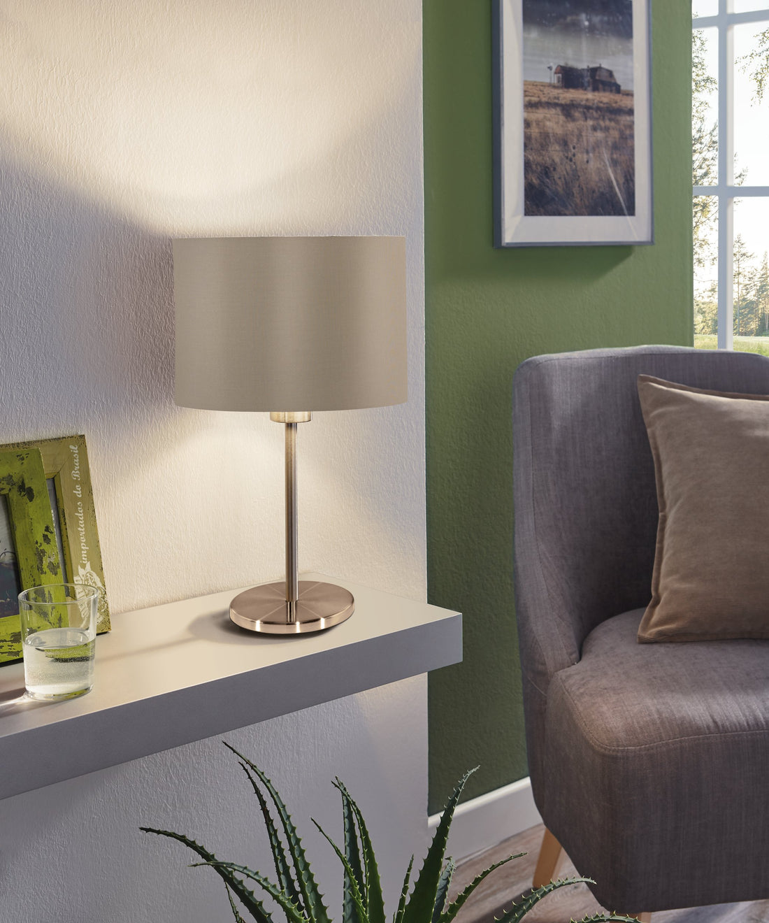 Lampe de chevet | Maserlo Taupe
