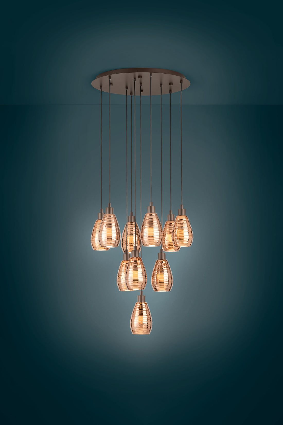 Suspension luminaire | Siracusa Cuivrée
