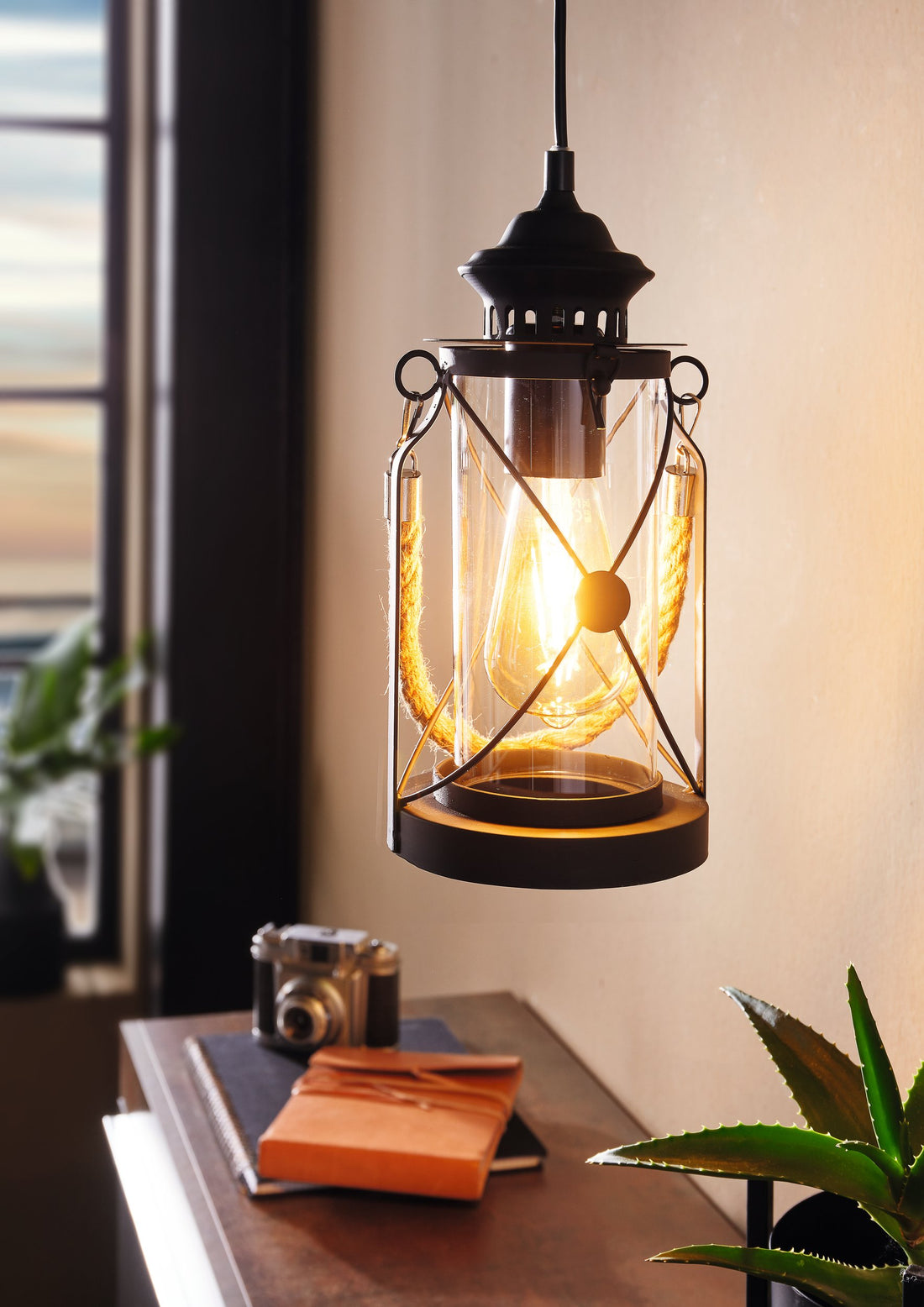 Suspension luminaire | Bradford Noire