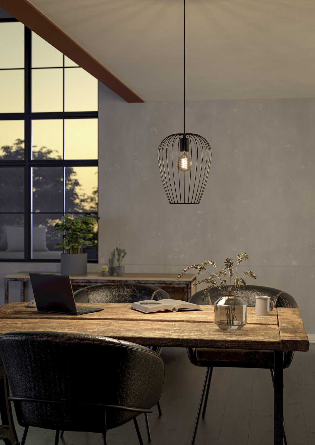 Suspension Newtown noire (49472)