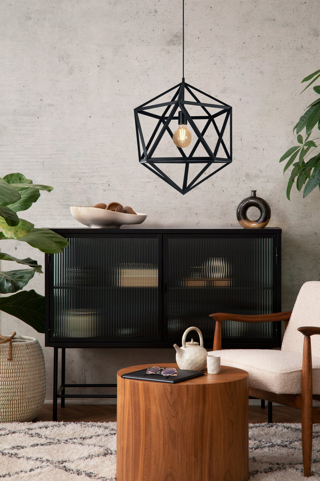 Suspension Embleton noire