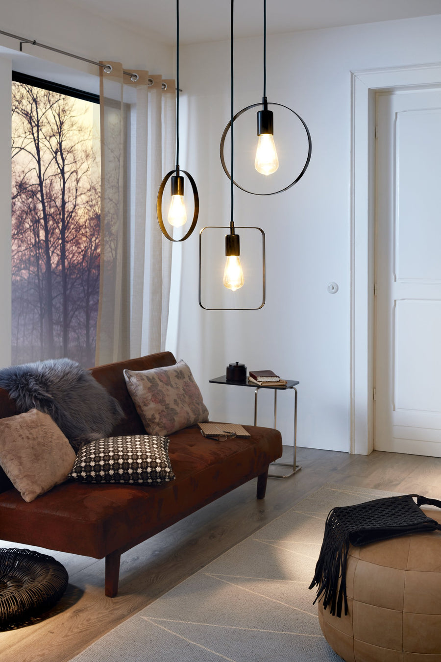 Suspension Bedington noire (49776)