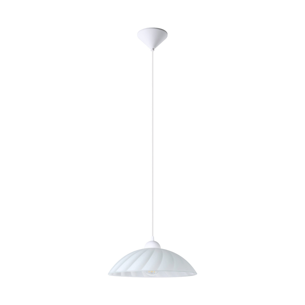 Suspension Vetro blanche, verre
