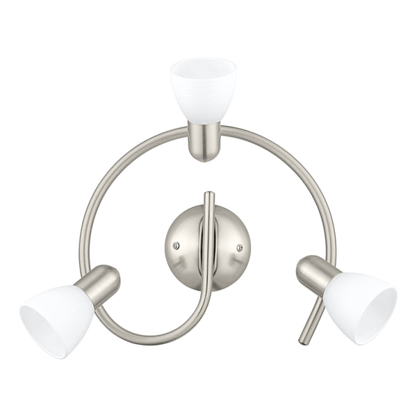 Luminaire plafonnier | Dakar 1 Nickel