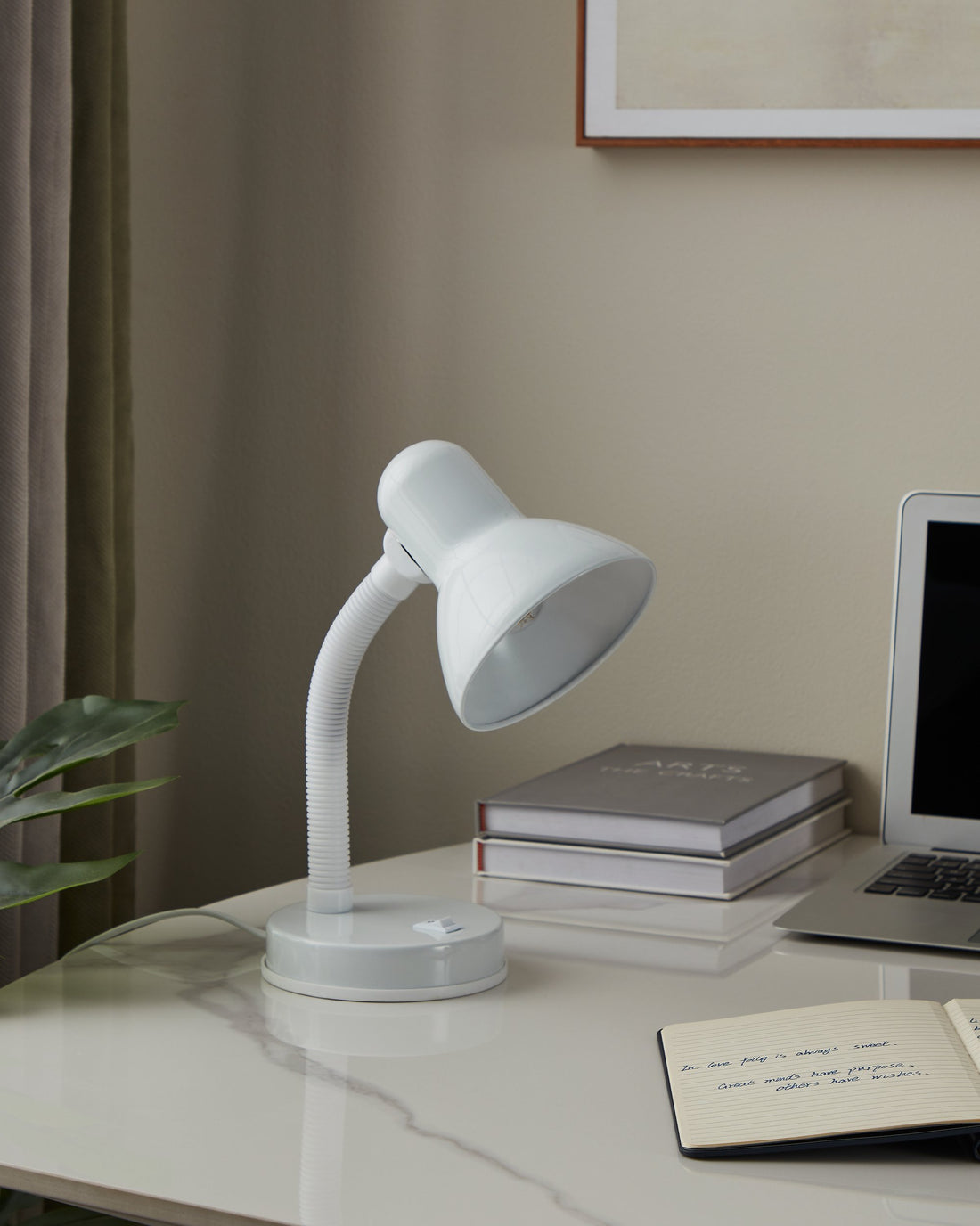 Lampe à poser Basic blanche