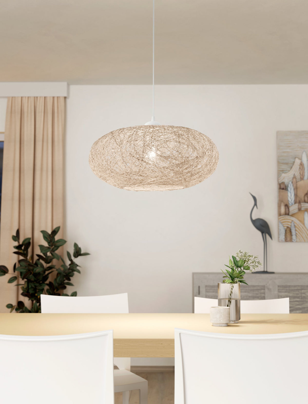 Suspension Campilo beige
