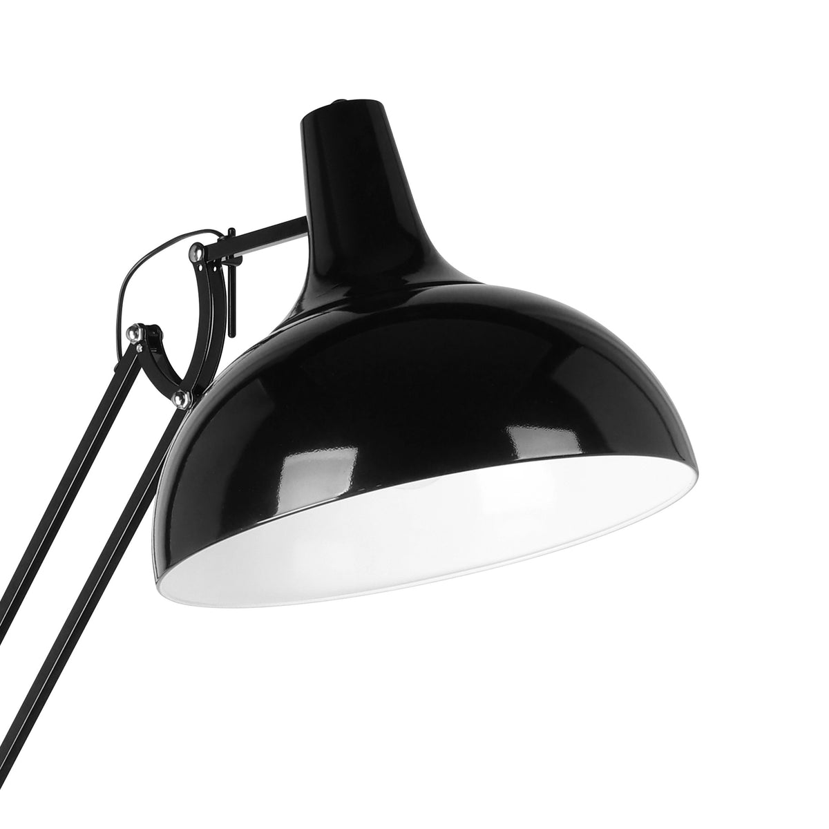 Lampadaire Borgillio noir