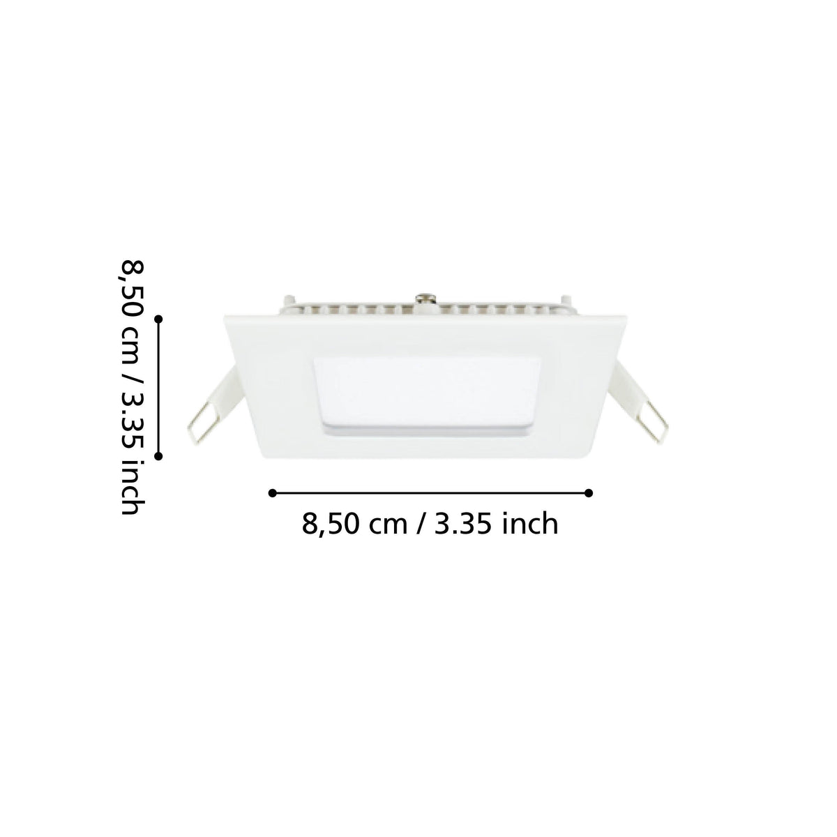 Spot encastrable Fueva 1 blanc