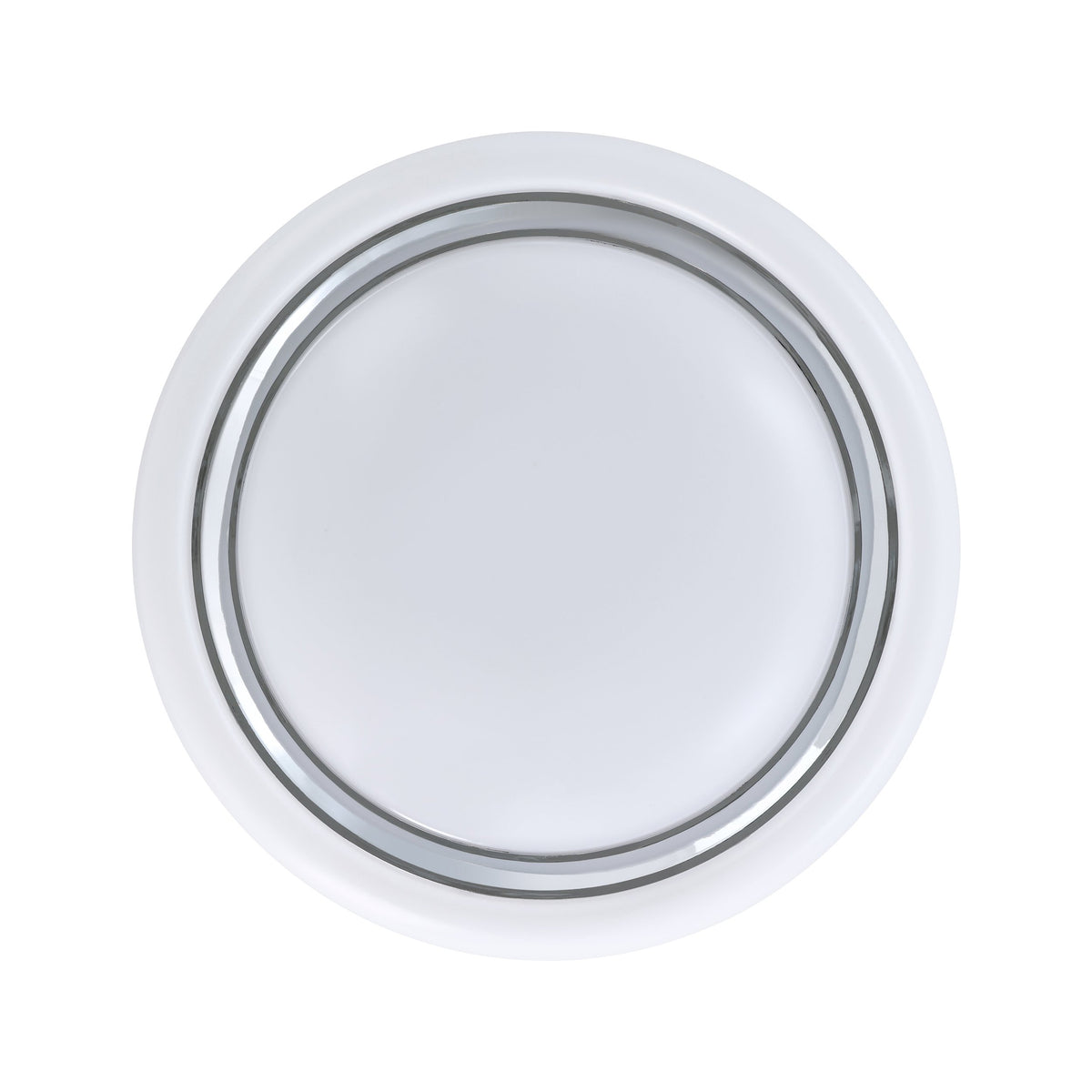 Plafonnier Capasso blanc, Ø 34 cm