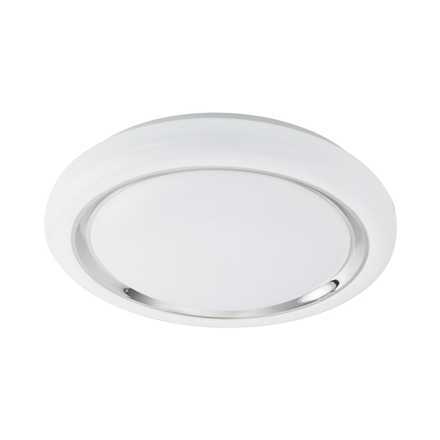 Plafonnier Capasso blanc, Ø 40 cm