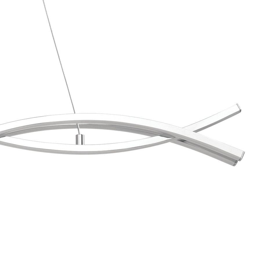 Suspension Lasana 2 chromée (96102)