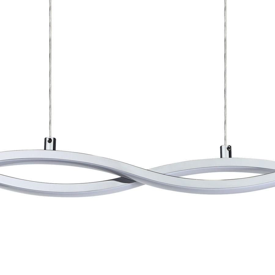 Suspension Lasana 2 chromée (96103)