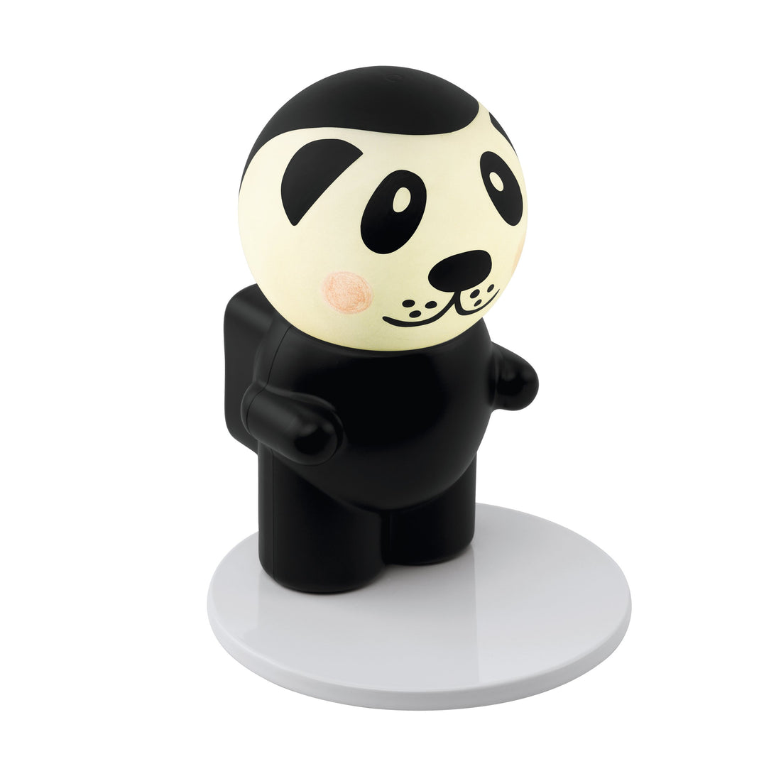 Lampe à poser Fu Pan noire et blanche