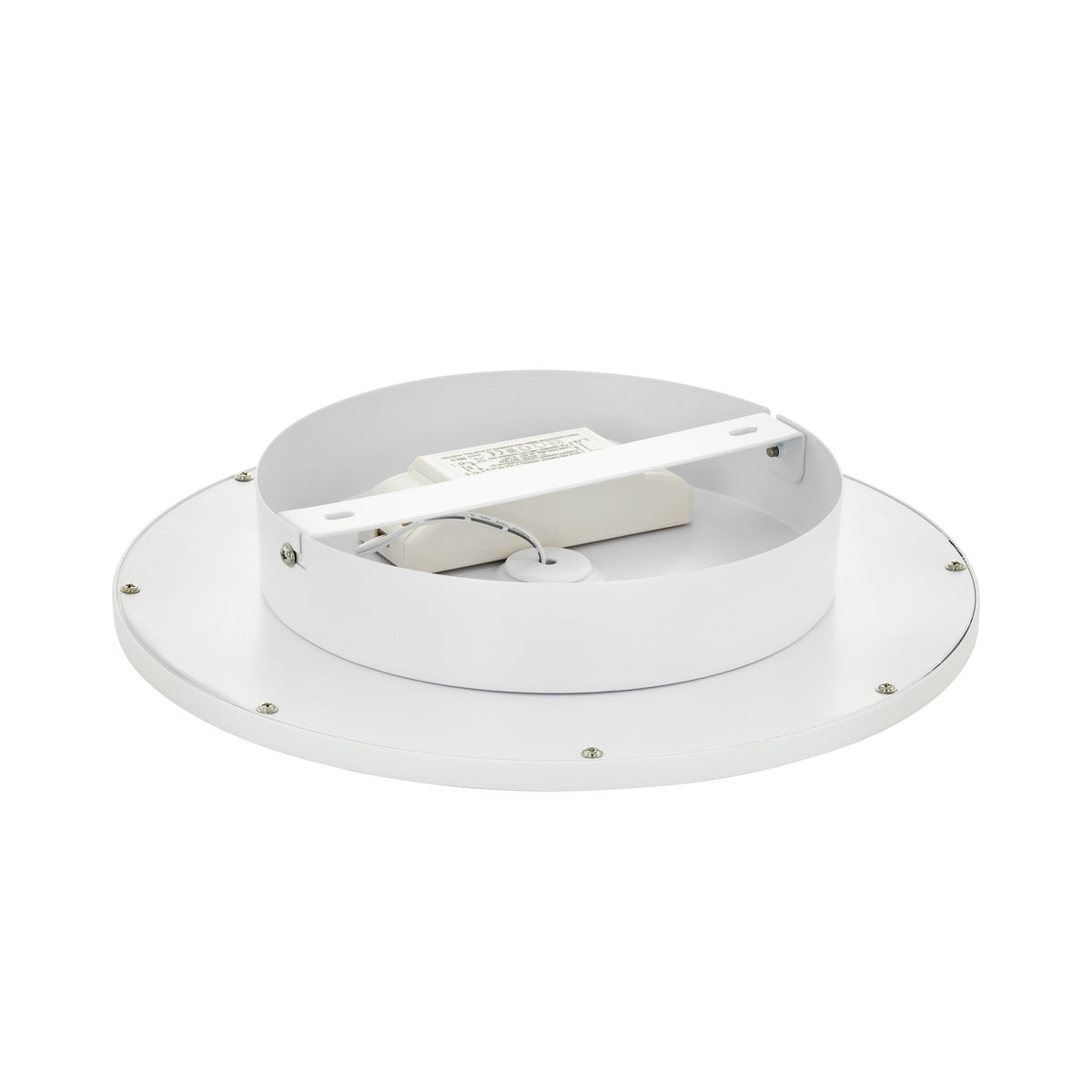 Plafonnier Sarsina blanc, Ø 30 cm