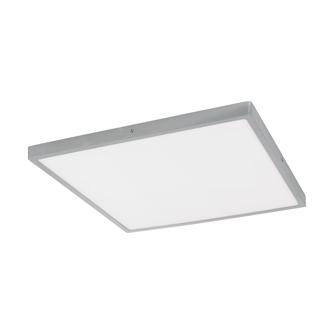 Plafonnier Fueva 1 argenté, L 60 cm