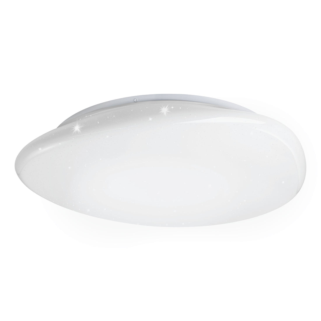 Plafonnier Sileras blanc, Ø 45 cm