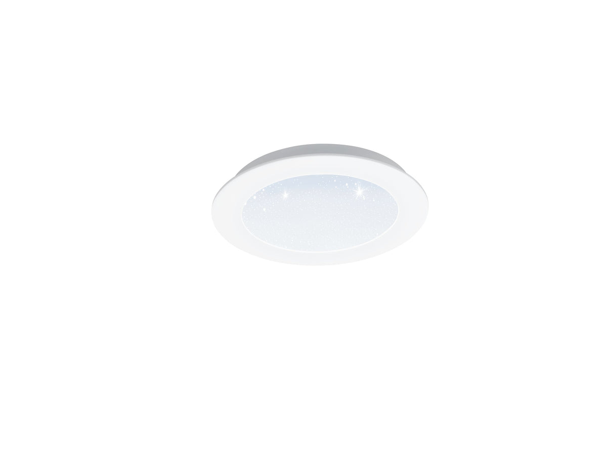 Spot encastrable Fiobbo blanc, Ø 17 cm