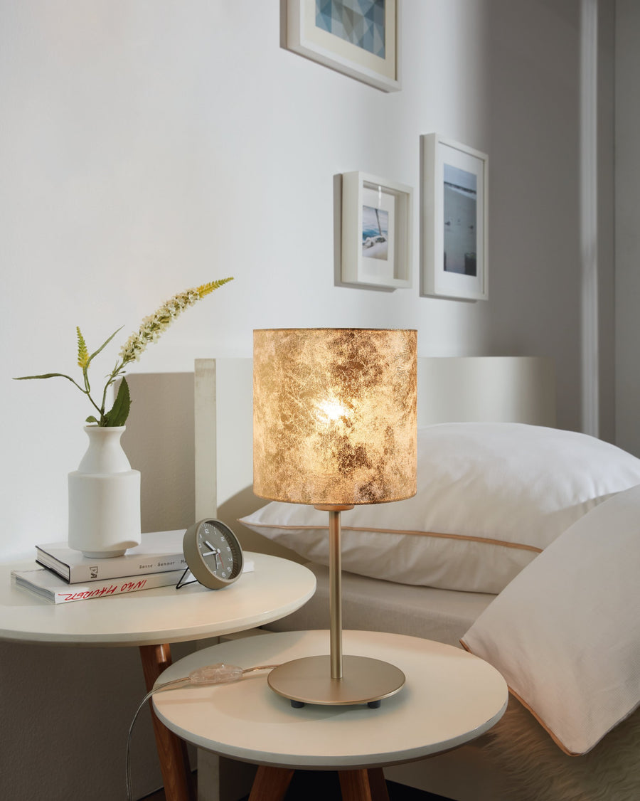 Lampe à poser Viserbella dorée