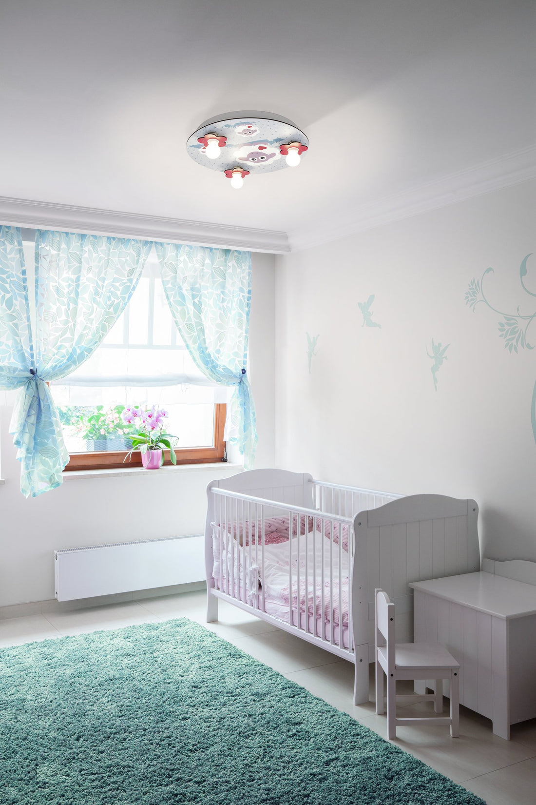 Plafonnier Lalelu 3 lumières multicolore