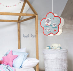 Suspension Lalelu multicolore