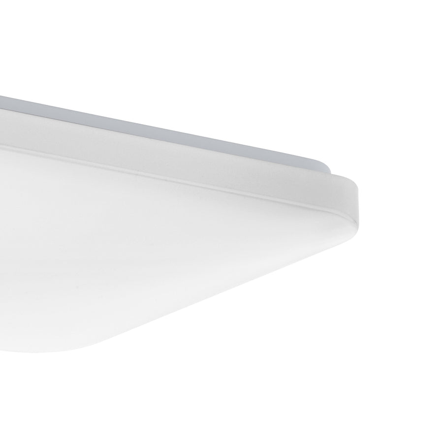 Plafonnier Frania blanc, L 33 cm
