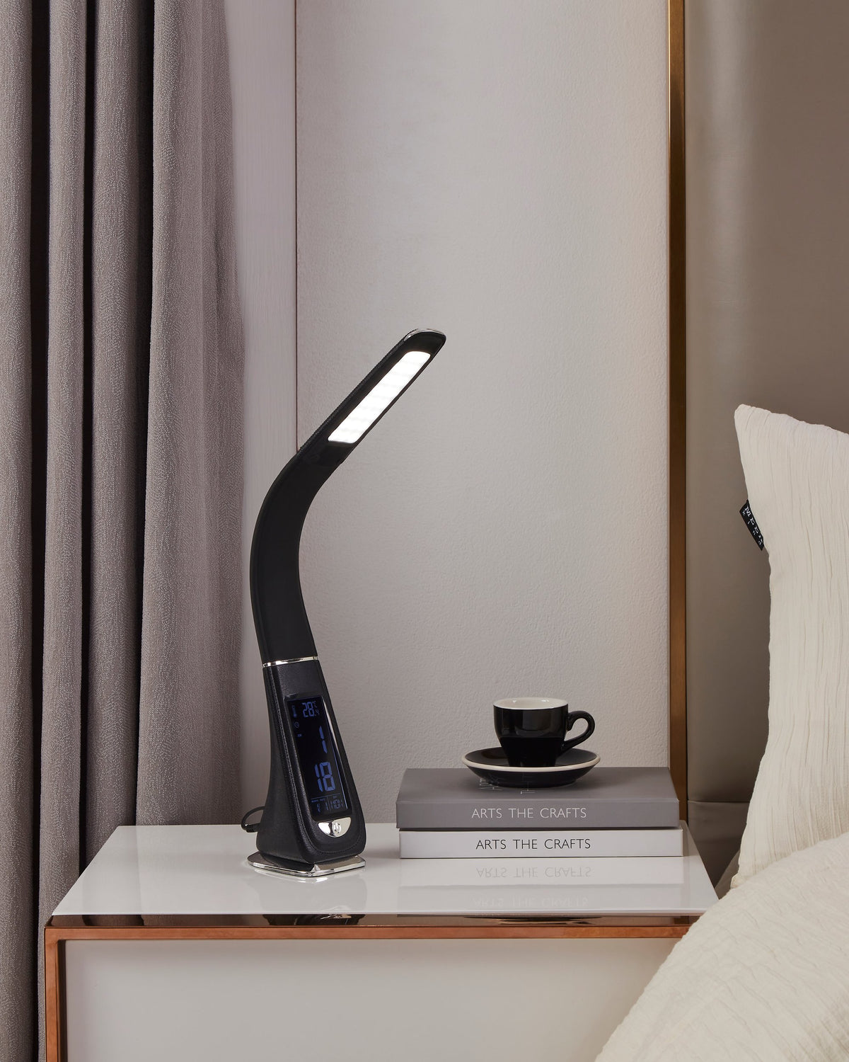 Lampe à poser Cognoli noire