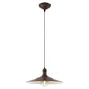 Suspension Stockbury marron et beige