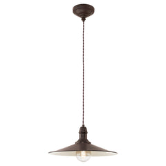 Suspension Stockbury marron et beige