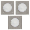 Luminaire extérieur Lamedo inox et blanc (32336)