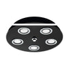 Plafonnier Grattino noir (33805)