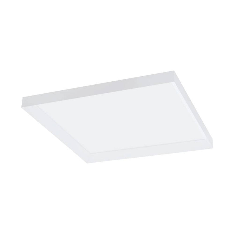 Plafonnier Escondida blanc, L 60 cm