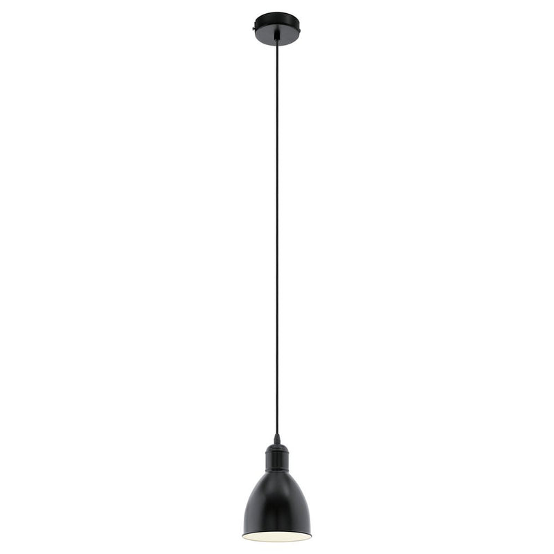 Suspension Priddy noire et blanche (49464)