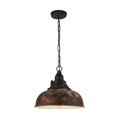 Suspension Grantham 1 marron et beige