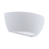 Applique murale Tiberio blanche, L 11 cm
