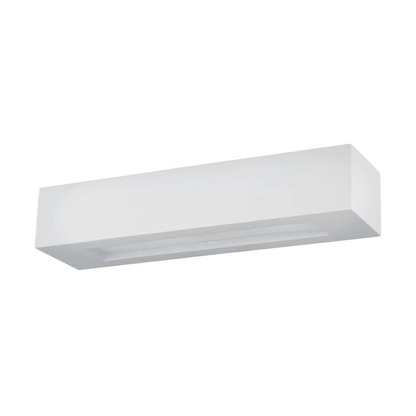 Applique murale Tiberio blanche, L 6,5 cm