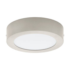 Luminaire plafonnier | Fueva Nickel Ø 17 cm