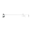 Lampe de bureau Rugove blanche, L 72 cm