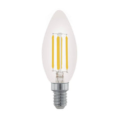 Ampoule LED E14 flamme transparente, 3,5 W | Eglo
