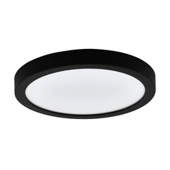 Plafonnier Idun 2 noir et blanc